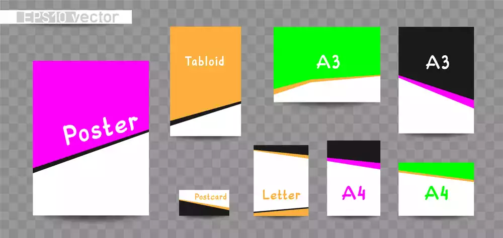 tamaños de impresión